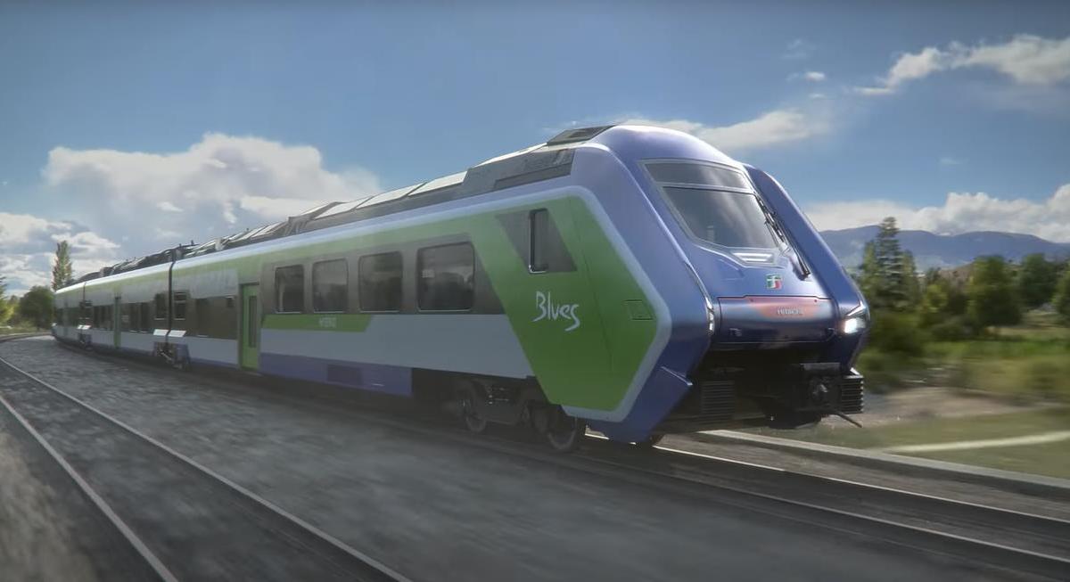 Запущен первый в Европе гибридный поезд