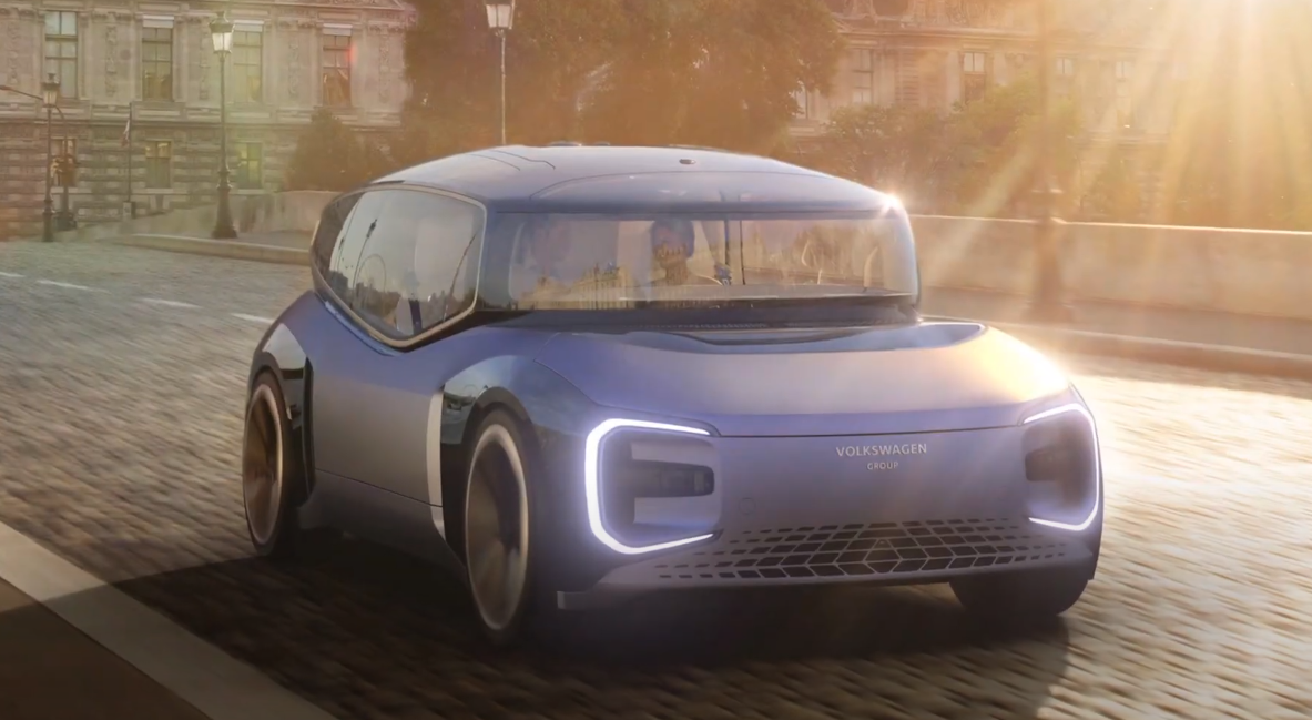 Volkswagen showed the Gen.Travel concept car for travel