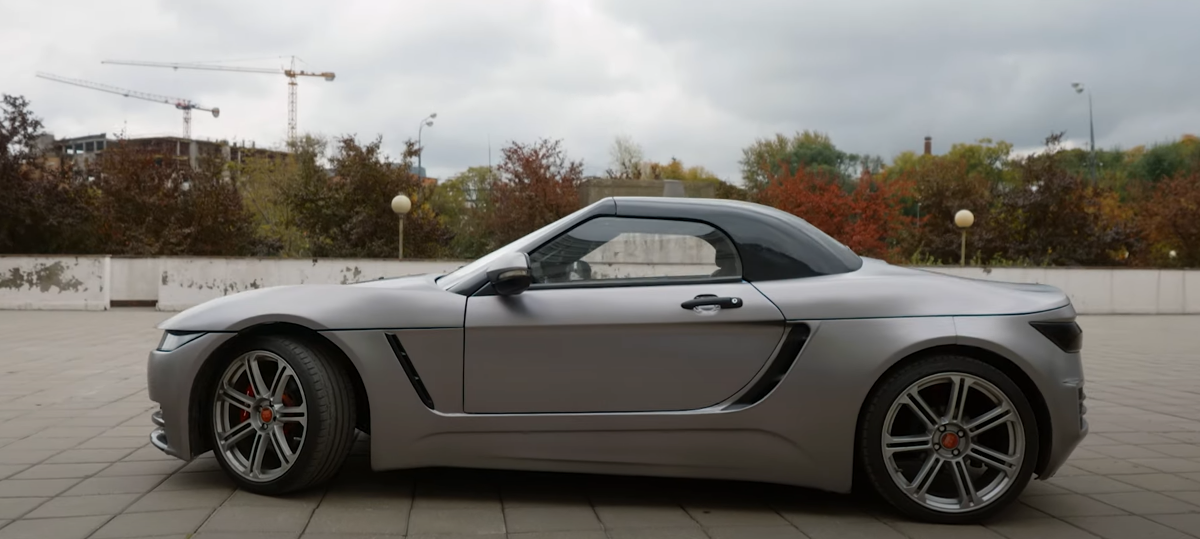Roadster "Kırım" - bu prototip Rus öğrenciler tarafından oluşturuldu