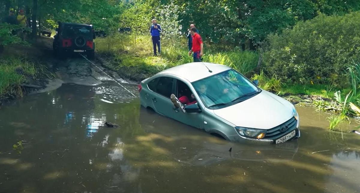 Off-road near Tambov with the participation of Grants