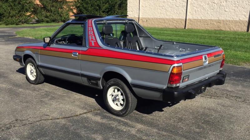 Пикап, о котором вы не знали – Subaru BRAT