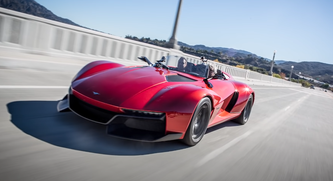 Rezvani Beast - bir yarış kartının şasisi üzerinde tam teşekküllü bir spor araba