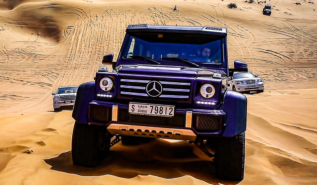 Автомобильные Эмираты: восточная сказка