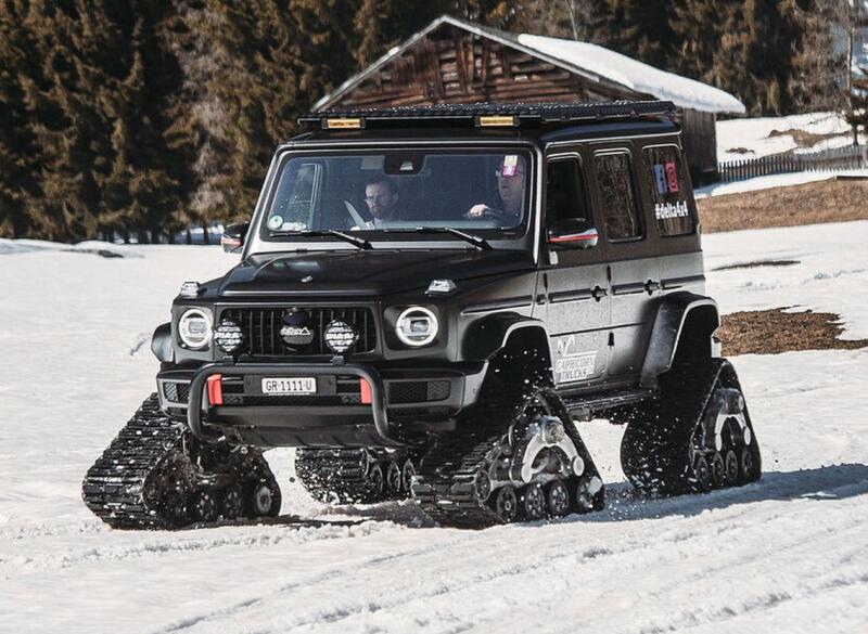 G-Class Delta 4x4 – идеальный транспорт для зимы