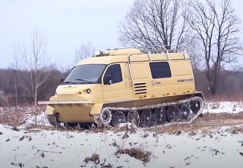 ГАЗ-340391 – снегоболотоход премиум-класса