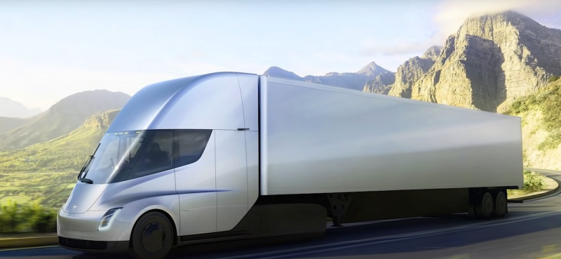 Первый электрический грузовик Tesla Semi наконец передан Pepsi