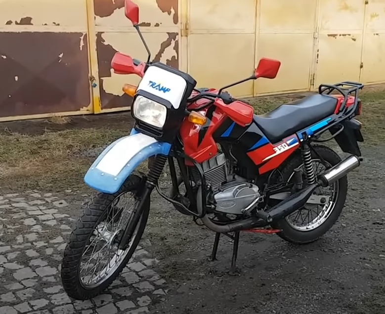 Jawa 350/640 Tramp – попытка чехов выпустить мотоцикл класса эндуро