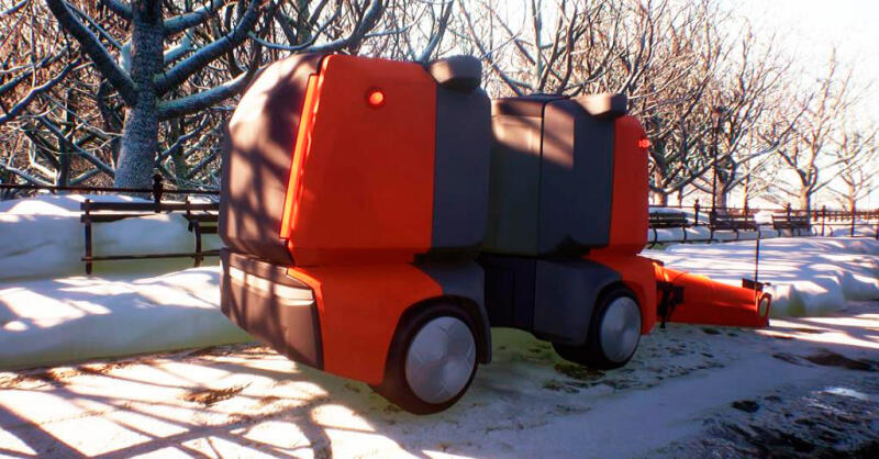 Скоро на наши улицы выйдет новая отечественная разработка – робот-коммунальщик «Пиксель»