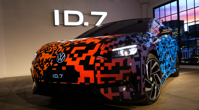 Представлен предсерийный Volkswagen ID.7, только старта продаж придется подождать