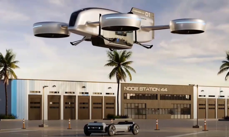Node Air и JetX обещают разработать беспилотные летающие автомобили