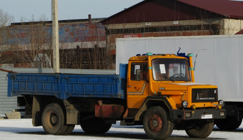 Магирус самосвал СССР