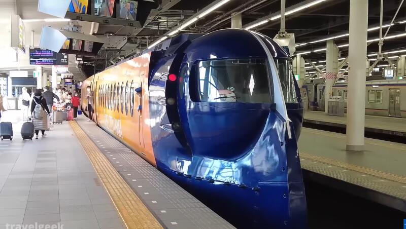 Поездка на японском «поезде-шлеме»
