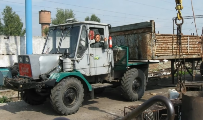Самодельные тракторы – их сделали из советских автомобилей и сельхозтехники