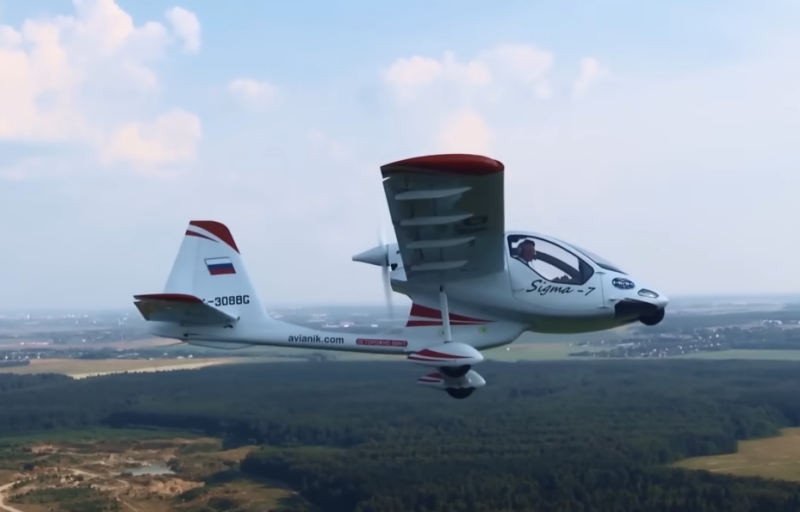 Российский самолет Сигма-7 – эту модель можно использовать как аэромобиль