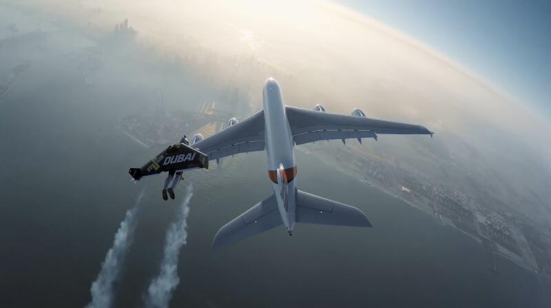 Jetman – сбывшаяся мечта о летающем человеке