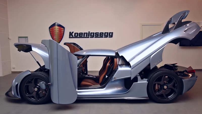 Koenigsegg Regera – автомобиль без коробки передач?