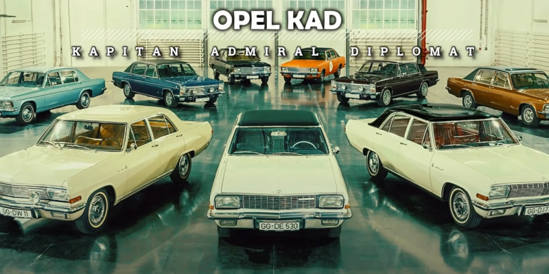 Opel Diplomat первого поколения: младший из «Большой тройки»