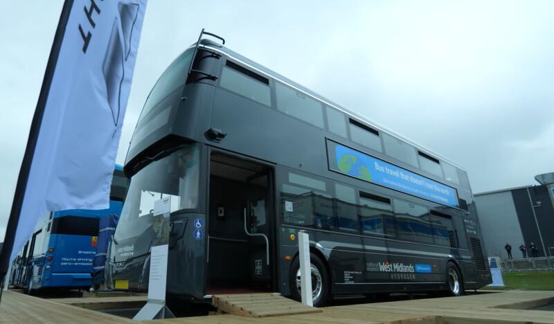 Wrightbus hidrojen yakıtlı çift katlı otobüsler