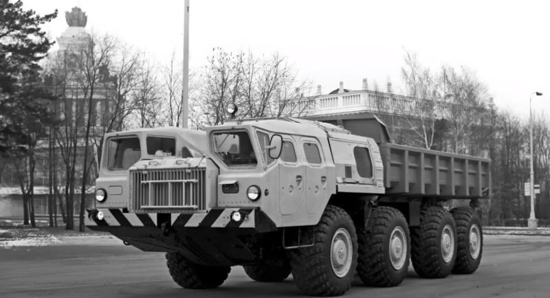 A dump truck from a rocket carrier - easily!
