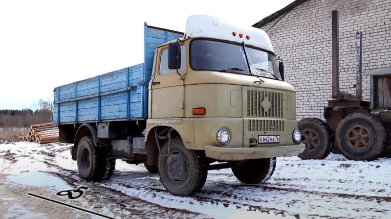 IFA W50L: from the GDR to the USSR "with love"