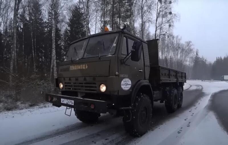 KAMAZ-4310 - "half a thousand" miles after many years of inactivity