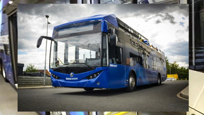 Водородный автобус H'City – новинка от чешской компании Skoda