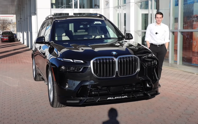 Российские водители получили возможность заказа обновленной BMW Alpina XB7