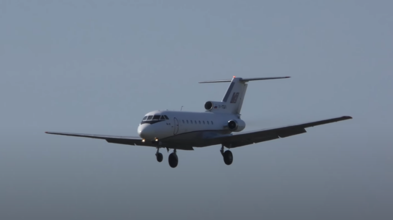 Yak-40 is one of the best aircraft for short flights