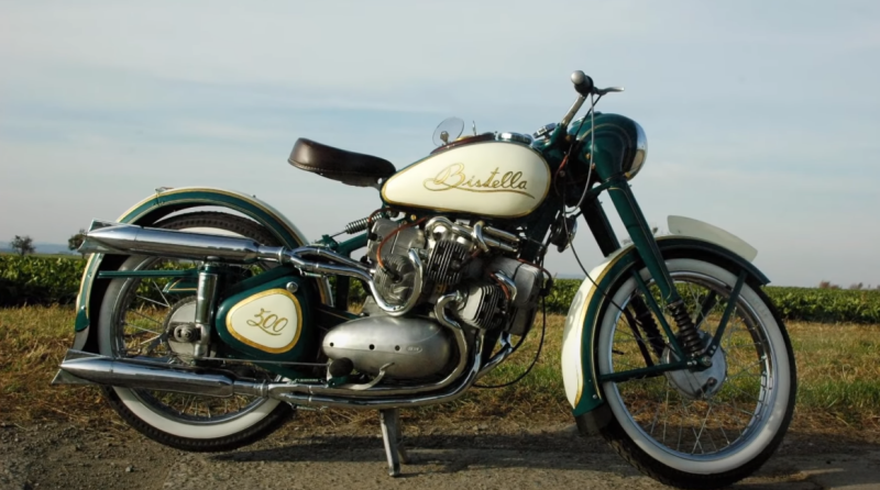 Two-stroke "Java" with 10 cylinders and a 500 cc engine