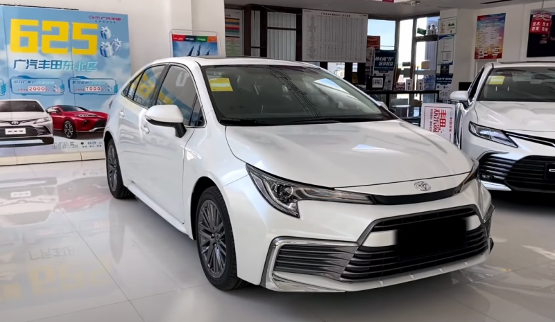Russian dealer offers to buy a new Toyota Levin is a Corolla for China