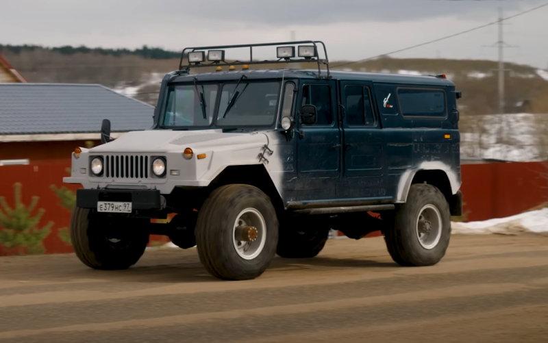 The Russian SUV "Barkhan" is our answer to the foreign "Hammer"