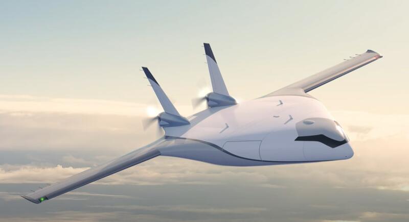Natilus is a futuristic cargo plane