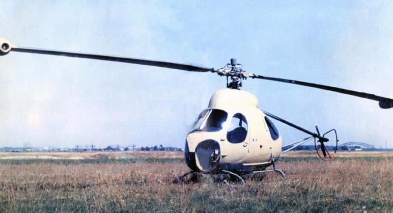 Реактивный вертолет с движками на лопастях – единственный в мире советский В-7