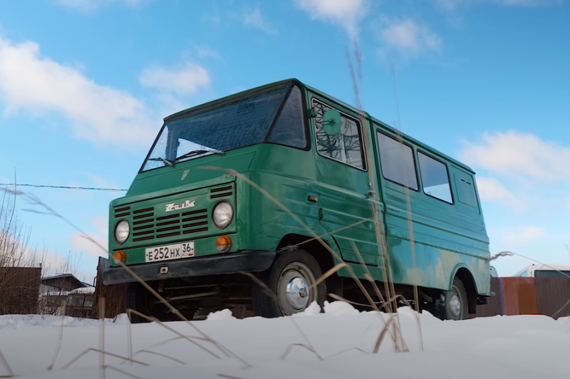 Minibüs ZUK - Sovyetler Birliği için Polonya'da üretildi