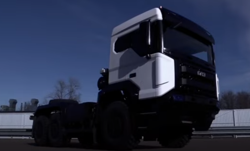 Представлен новый тягач БАЗ – это полноценный отечественный грузовик