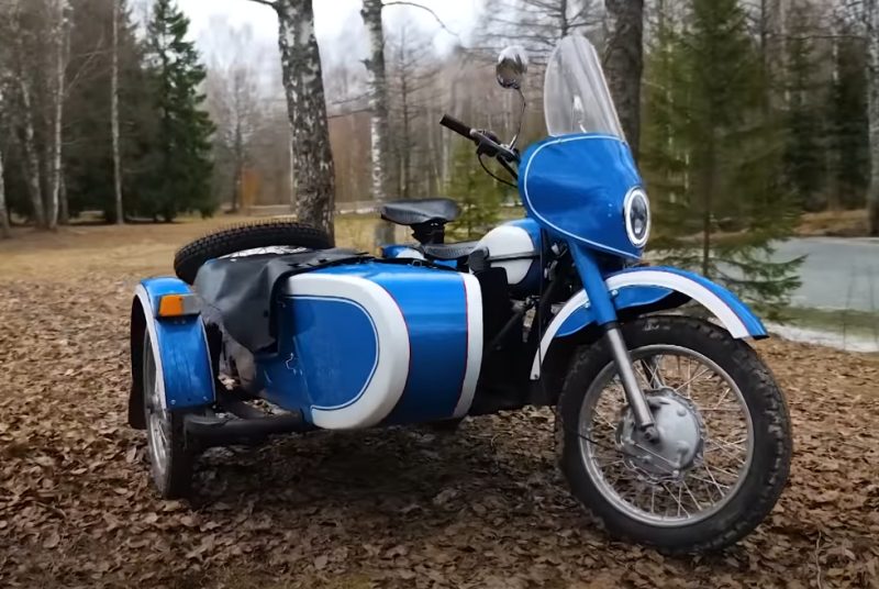 Do-it-yourself electric motorcycle "Ural" - the main desire