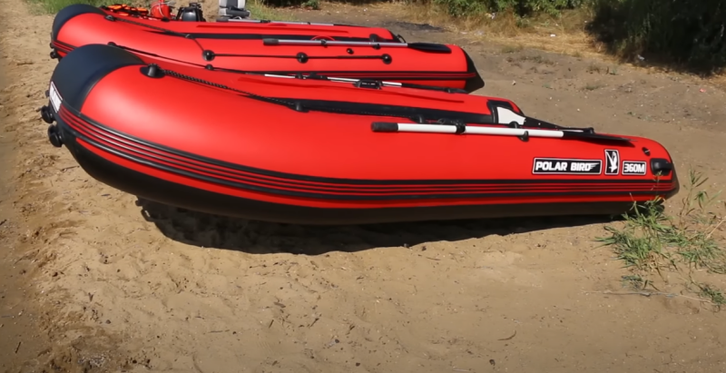 It's time to go fishing - a comparative test of three Russian PVC boats