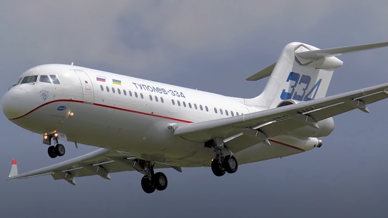 Tu-334 - a promising model from the 90s, which never went into production