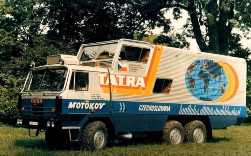 Tatra T 815 GTC: уникальный спецрейс длиной в 37 месяцев