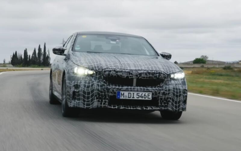 Новая BMW 5 будет управляться взглядом!