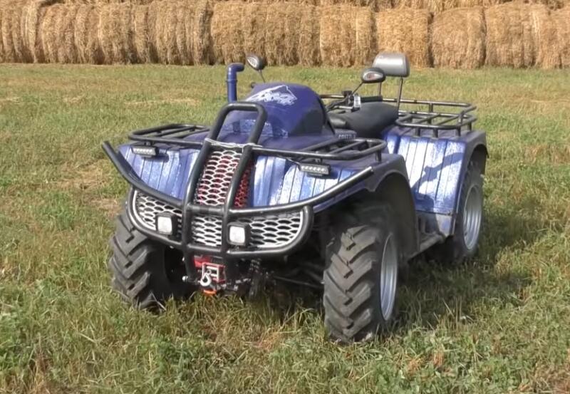 Homemade ATV with a motor from Oka - you will be amazed by the thoughtfulness of the design