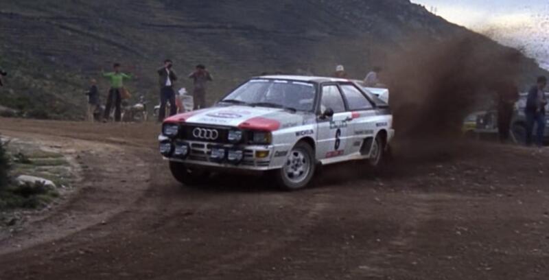 How to win at Pikes Peak - one story AUDI QUATTRO