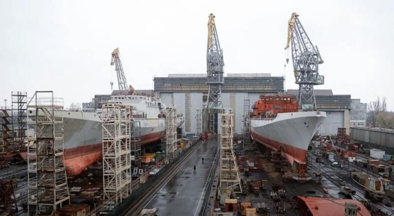 Việc xây dựng tàu "Anadyr" đã được đặt tại Liên bang Nga