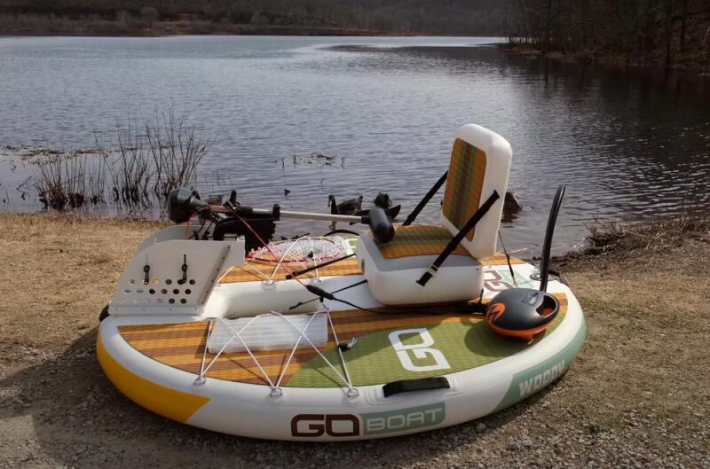 Introduced a new inflatable motorized GoBoat for fishing and more