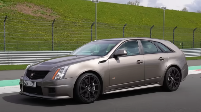 Cadillac CTS V - "charged" competitor to the BMW M5