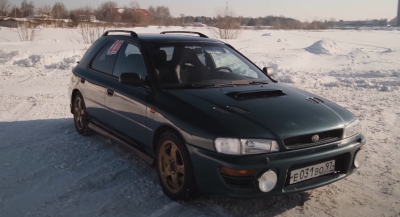 Subaru Impreza 1 – бюджетный автомобиль на шасси раллийного болида