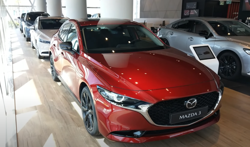 Новые японские модели Mazda с гарантией предлагают возить из Беларуси