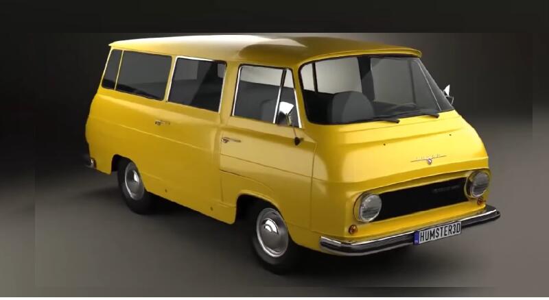 Легенда или неудача: самый известный чехословацкий микроавтобус Skoda-1203