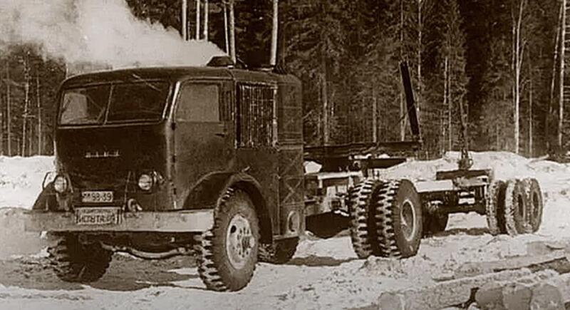 НАМИ-012: паровой грузовик для ГУЛАГа