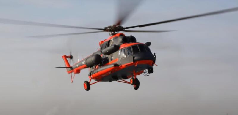 Kuzey Kutbu versiyonundaki Mi-8, Murmansk Acil Durumlar Bakanlığı'na girdi